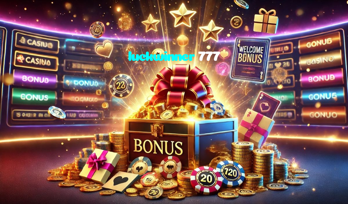 luckwinner 777 casino presented on mobile device in Pakistan with slots and live games